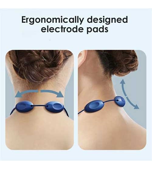 Smart Neck Massager EMS Pulse Heating Pendant Cervical Spine Massage Deep Tissue Neck Protector Pain Relief Health Care Tool
